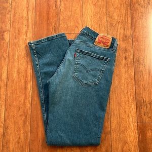 Mens Levi’s light wash
